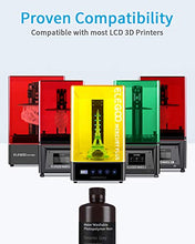 Load image into Gallery viewer, ELEGOO Water Washable 3D Printer Resin 1kg Grey, Rapid Precise Printing Resin 405nm Curing Resin for LCD 3D Printer
