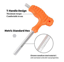 Load image into Gallery viewer, 10PCS T-Handle Hex Key Allen Wrench Set, Heavy Tee Handle Hex Key, Metric 2-10mm, It is widely used in factories, homes, Auto/Bicycle. Gifts for men
