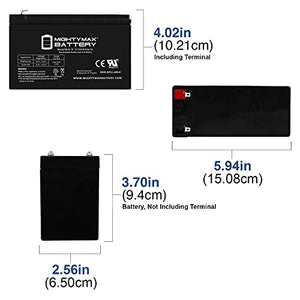 Mighty Max Battery 12V 8Ah Chamberlain Garage Gate Door Opener Back Up Standby Battery - 10 Pack Brand Product