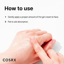Load image into Gallery viewer, COSRX Hydrium Green Tea Aqua Soothing Gel Cream, 1.69 fl.oz / 50ml | Camelia, Aloe Gel | Korean Skin Care, Vegan, Cruelty Free, Paraben Free
