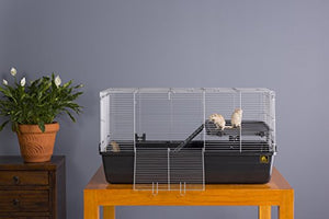 Prevue Pet Products 528 Universal Small Animal Home, Dark Gray,CAGE