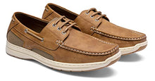 Load image into Gallery viewer, Vostey Men's Loafers &amp; Slip-ons 3-Eye Boat Shoes Men Comfortable Casual Loafers for Men (BMY3005 tan 10.5)
