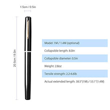 Load image into Gallery viewer, Lixada Pen Fishing Rod Reel Combo Set Premium Mini Pocket Collapsible Fishing Pole Kit Telescopic Fishing Rod + Spinning Reel Combo Kit 1M / 1.4M / 1.8M / 2.1M
