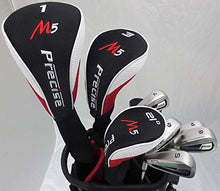 Load image into Gallery viewer, New Mens Left Handed Complete Golf Set Custom Made Clubs for Tall Men 6'0" to 6' 6" Tall Driver, Fairway Wood, Hybrids, Irons, Putter, Stand Bag
