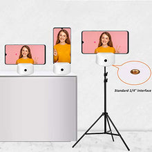 Load image into Gallery viewer, Auto Tracking Smart Shooting Holder【NO APP Required】 360°Rotation Auto Face Selfie Stick, Suitable for Phone, Tablet - Cell Phone Camera Mount for Tripod Stand - Idea for Live Streaming, Live Video
