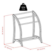 Load image into Gallery viewer, Winsome Wood Betsy Storage/Organization, Antique Walnut
