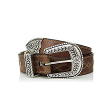 Load image into Gallery viewer, Ariat Women's Fatbaby Center Stitch Belt, brown, 34
