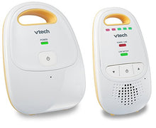 Load image into Gallery viewer, VTech DM111 Audio Baby Monitor with up to 1,000 ft of Range, 5-Level Sound Indicator, Digitized Transmission &amp; Belt Clip
