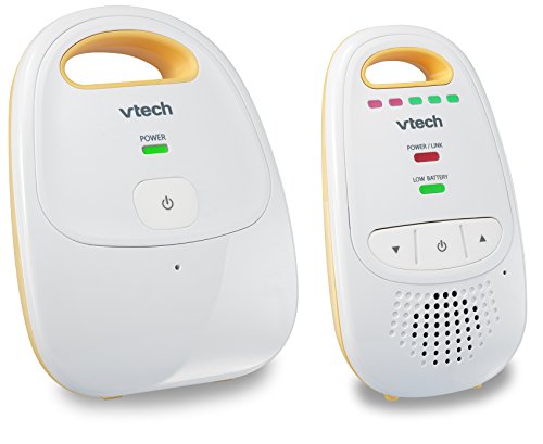 VTech DM111 Audio Baby Monitor with up to 1,000 ft of Range, 5-Level Sound Indicator, Digitized Transmission & Belt Clip