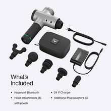 Load image into Gallery viewer, Hypervolt Bluetooth, Featuring Quiet Glide Technology - Handheld Percussion Massage Gun | 3 Speeds, 5 Interchangeable Heads | Helps Relieve Sore Muscles and Stiffness (Hypervolt w/ Bluetooth)
