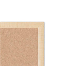 Load image into Gallery viewer, U Brands Cork Bulletin Board, 23 x 17 Inches, Light Birch Wood Frame (265U00-01)
