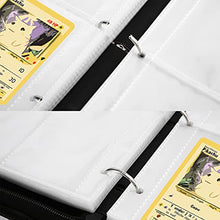 Load image into Gallery viewer, TCGAMES Card Binder for Pokemon Cards Binder 4-Pocket , 440 Pockets Trading Card Games Collection Binder with Sleeves
