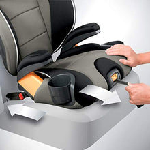 Load image into Gallery viewer, Chicco KidFit 2-in-1 Belt-Positioning Booster Car Seat, Backless and High Back Booster Seat, For children aged 4 years and up and 40-100 lbs. | Gravity/Grey
