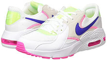 Load image into Gallery viewer, Nike Women's Air Max Excee AMD Trail Running Shoe, White Indigo Burst Pink Blast, 9
