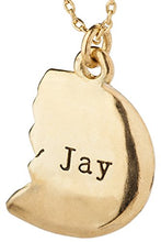 Load image into Gallery viewer, Out of Print Jewelry East and West Egg Great Gatsby Necklace Gold (2 Pieces)
