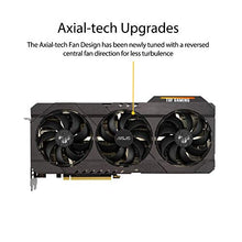 Load image into Gallery viewer, ASUS TUF Gaming NVIDIA GeForce RTX 3070 OC Edition Graphics Card- PCIe 4.0, 8GB GDDR6, HDMI 2.1 , DisplayPort 1.4a, Dual Ball Fan Bearings
