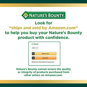 Nature's Bounty Apple Cider Vinegar Dietary Supplement, Supports Energy Levels and Metabolism, Plant Based, 480mg, 200 Tablets