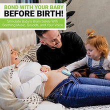 Load image into Gallery viewer, Womb Music Bluetooth Belly Speaker: Play Music, Sounds &amp; Voices to Baby While Relaxing with Your Pregnancy Pillows - Great Pregnancy Gifts for First Time Moms - by Wusic
