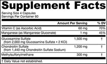 Load image into Gallery viewer, Jarrow Formulas Glucosamine and Chondroitin and MSM, Supports Joint Health, 240 Caps
