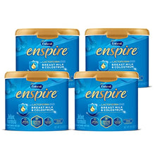 Load image into Gallery viewer, Enfamil Enspire Baby Formula with Immune-Supporting Lactoferrin, Brain Building DHA, 5 Nutrient Benefits in 1 Formula, Our Closest Formula to Breast Milk, Reusable Tub, 20.5 Oz (Pack of 4)
