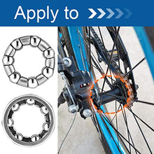 Load image into Gallery viewer, Jaceyon Bike Ball Bearing Retainer Replacement Mountain Bike Parts 5/21" x 7 Balls Repair Accessories for Bicycle
