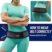 Load image into Gallery viewer, Featol Sacroiliac Hip Belt-Si Joint Belt For Women And Men For Alleviates Sciatic, Pelvic, Lower Back, Leg And Sacral Nerve Pain, Stabilize Si Joint Brace Trochanter Belt （Medium ）
