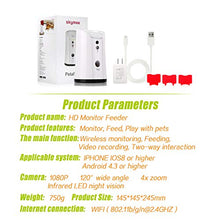 Load image into Gallery viewer, SKYMEE SM-02 Dog Camera Treat Dispenser, WiFi Remote Pet Camera with Two-Way Audio and Night Vision Remote via APP ,Compatible with Alexa
