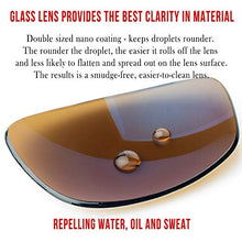 Load image into Gallery viewer, Bnus italy made classic sunglasses corning real glass lens w. polarized option (Crystal Brown / B15 Polarized, Polarized Size:56mm(M))

