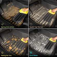 Load image into Gallery viewer, TuxMat - for Subaru Outback 2020-2023 Models - Custom Car Mats - Maximum Coverage, All Weather, Laser Measured - This Full Set Includes 1st and 2nd Rows
