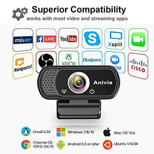 Load image into Gallery viewer, W5 HD 1080P Webcam with USB Plug- Computer Camera for Video Calling and Recording, 1080p Streaming Camera, Desktop or Laptop Webcam
