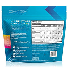 Load image into Gallery viewer, HydroMATE Electrolyte Powder Packets Drink Mix Hydration Accelerator Rapid Hydrate Powder Low Sugar Single Serving Stick Rehydrate Fast Hangover Party Recovery +1000mg Vitamin C Variety Bag (16 Count)
