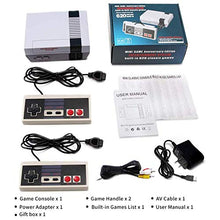 Load image into Gallery viewer, Classic Retro Game Console Mini Video Game Consoles with 620 Games for NES Game Handle Gaming - (AV Output, NOT OEM)
