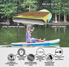 Load image into Gallery viewer, WOOWAVE Inflatable Stand Up Paddle Board, 10&#39;6×34&#39;&#39;×6&#39; Ultra-Light (16.72lbs) Non-Slip Deck SUP with Premium Accessories &amp; Fibreglass Adjustable Paddle, Durable and Stable Wide Stance for Youth Adults
