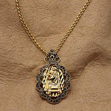 Load image into Gallery viewer, Gold Pt Persian King Darius Dariush The Great Necklace Chain (24" Chain)
