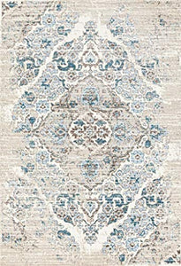 Persian Area Rugs 4620 Cream 5 x 7 Area Rug