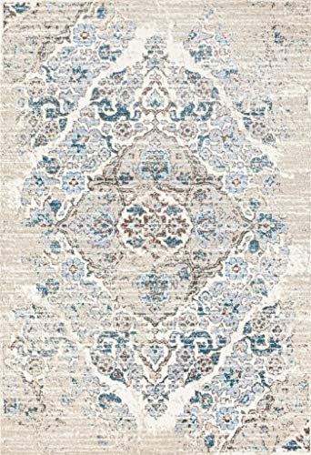 Persian Area Rugs 4620 Cream 5 x 7 Area Rug