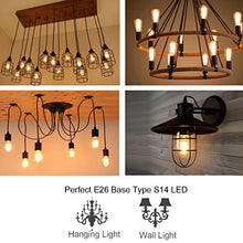 Load image into Gallery viewer, Banord 15 Pack Dimmable 2W S14 Replacement LED Bulbs, 2700K Warm White Waterproof Outdoor String Lights Vintage LED Filament Bulb, Shatterproof E26 Screw Base Edison LED Light Bulbs
