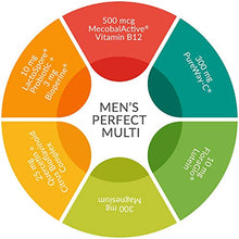Load image into Gallery viewer, Men&#39;s Perfect Multi from Purity Products - Vitamins, Minerals and Phytonutrients - Supports Healthy Testosterone Levels and Promotes Energy, Vitality and Stamina - 120 Capsules
