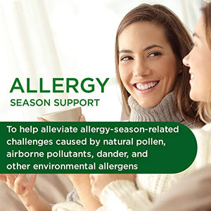 Allergy Health - with Quercetin, Bromelain & N-Acetyl Cysteine - Natural Antihistamine & Anti Inflammatory, Relief for Cough, Runny Nose, Itchy Eyes - Emerald Labs - 120 Vegetable Capsules