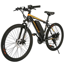 Load image into Gallery viewer, ANCHEER 350W Electric Bike 26&#39;&#39; Adults Electric Bicycle/Electric Mountain Bike, 20MPH Ebike with Removable 36V 7.8/10.4Ah Battery, Professional 21 Speed Gears
