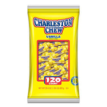 Load image into Gallery viewer, Charleston Chew Vanilla Flavor, Pack of 120 .25 Oz. Bars
