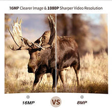 Load image into Gallery viewer, Campark Mini Trail Camera 16MP 1080P HD Game Camera Waterproof Wildlife Scouting Hunting Cam with 120° Wide Angle Lens and Night Vision 2.0” LCD IR LEDs

