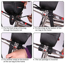 Load image into Gallery viewer, Emoly-r1 Bike Phone Mount Bags - Premium Bicycle Front Frame Bag, Waterproof Bike Pouch Bag with Headphone Hole for Smartphone Below 6 inch - Red
