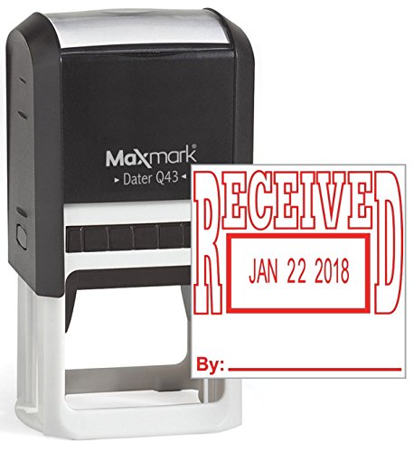 MaxMark Q43 (Large Size) Date Stamp with