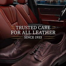 Load image into Gallery viewer, Lexol Leather Conditioner and Leather Cleaner Kit, Use on Car Leather, Furniture, Shoes, Bags, and Accessories, Trusted Leather Care Since 1933, 8 oz Bottles, Includes Two Application Sponges, Black.
