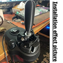 Load image into Gallery viewer, Obokidly DIY Sequential Shifter Knob mod Upgrade Modification Steering Wheels Accessories Parts Set for Logitech Shifter Gear Shift Knob for G29/G25/G27 (Only Black Sequential Shifter Knob Mod)
