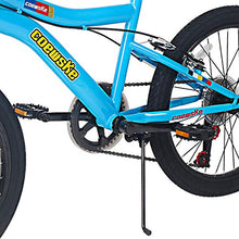 Load image into Gallery viewer, COEWSKE 20 Inch Kids Bike Enjoy-Style Children&#39;s Variable Speed Mountain Bike Sports Cycling 1 Speed &amp; 6 Speed with Kickstand Fit for 6-10 Years Old Or 49-60 Inch Tall Kids (6-Speed Sky Blue)
