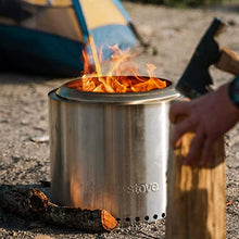 Load image into Gallery viewer, Solo Stove Ranger Stainless Steel Smokeless Fire Pit Camping Accessories Portable Fire Pit | 15x12.5 Inch Fire Pit for Outdoor Fireplace

