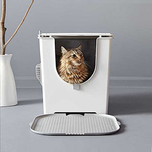 Modkat Flip Litter Box Kit Includes Scoop and Reusable Tarp Liner