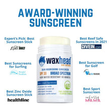 Load image into Gallery viewer, Waxhead Biodegradable Sunscreen Stick Bundle, Tinted Sunscreen and Non-Tint
